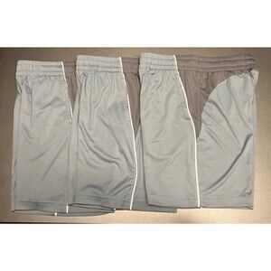 Tek Gear Dry Tek Boys 7” Athletic Gray Shorts (Lot of 3) Size Large 14/16